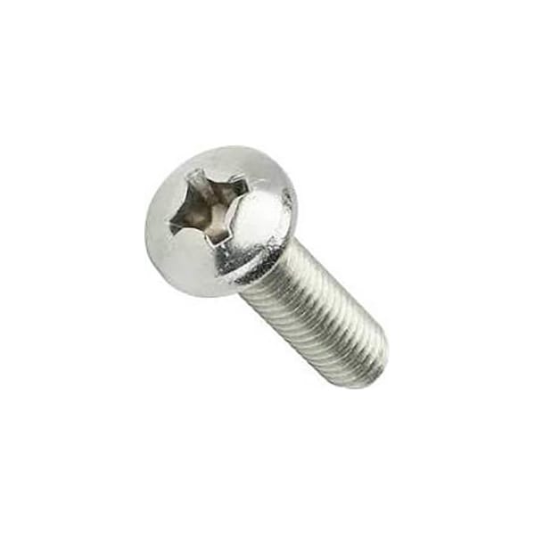 Titan Fasteners M8-1.25 x 45 mm Phillips Pan Machine Screw, Zinc Plated Steel, 50 PK CNC08045 - main